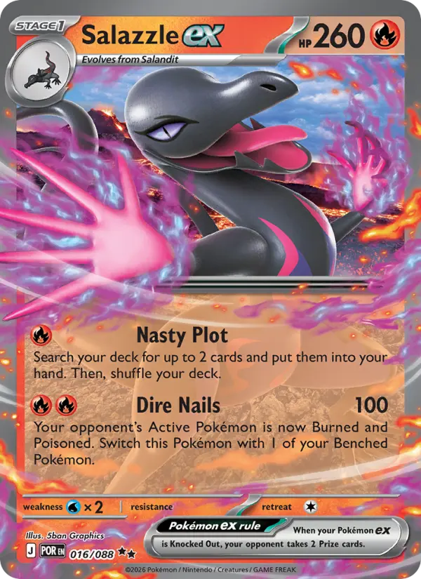 Card image of Salazzle ex
