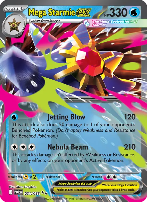 Card image of Mega Starmie ex