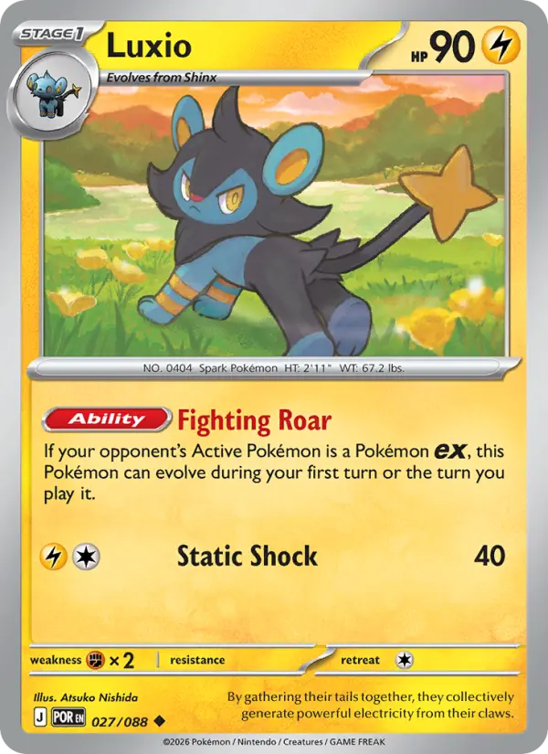 Card image of Luxio