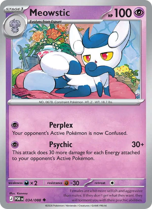 Card image of Meowstic
