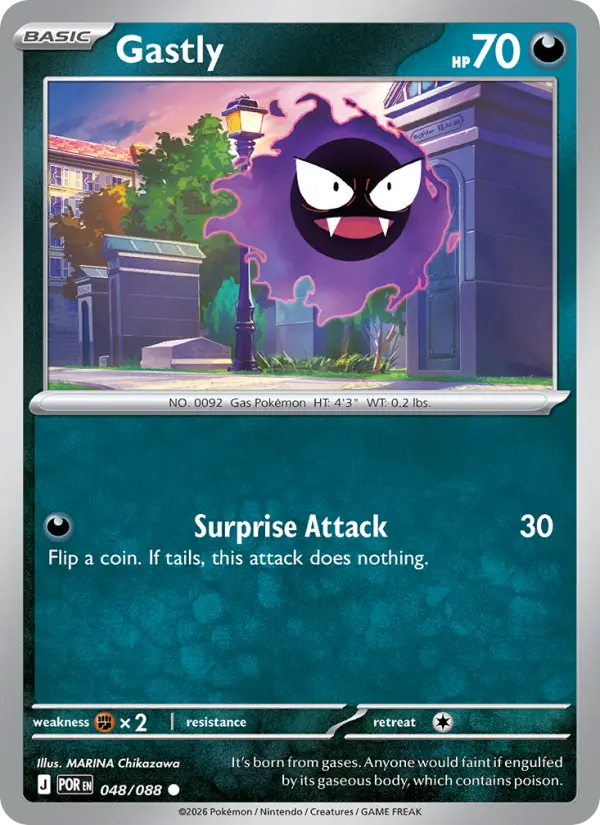Card image of Gastly