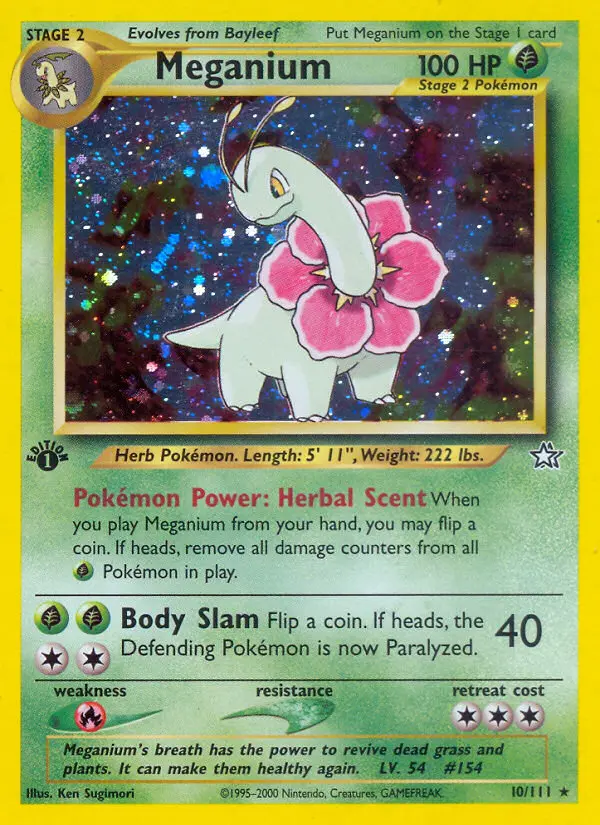 Card image of Meganium