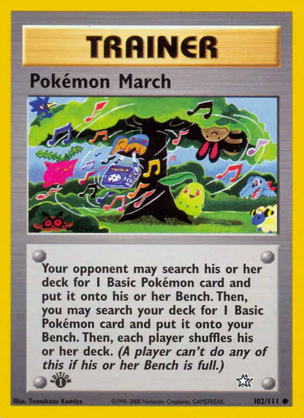 Card image of Pokémon March