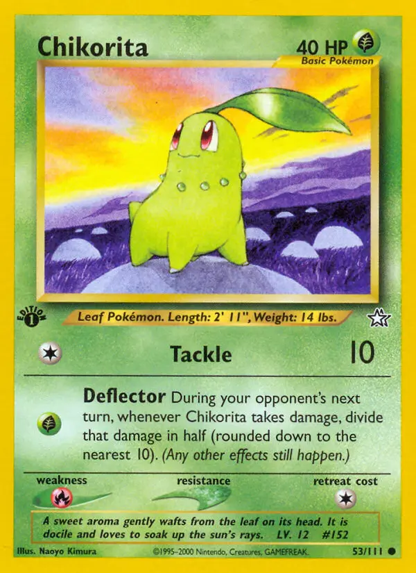 Card image of Chikorita