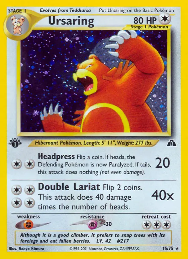 Card image of Ursaring
