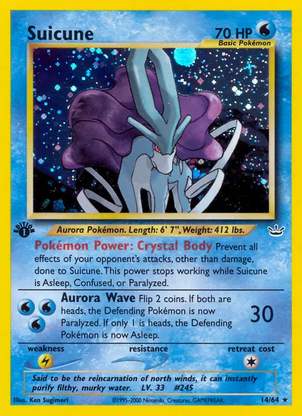 Card image of Suicune