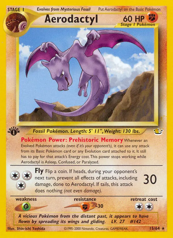 Card image of Aerodactyl