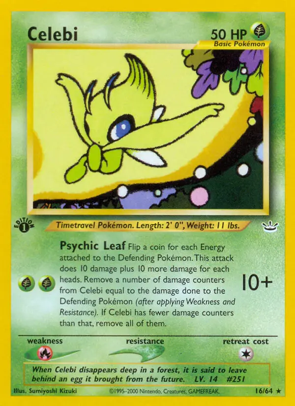 Card image of Celebi