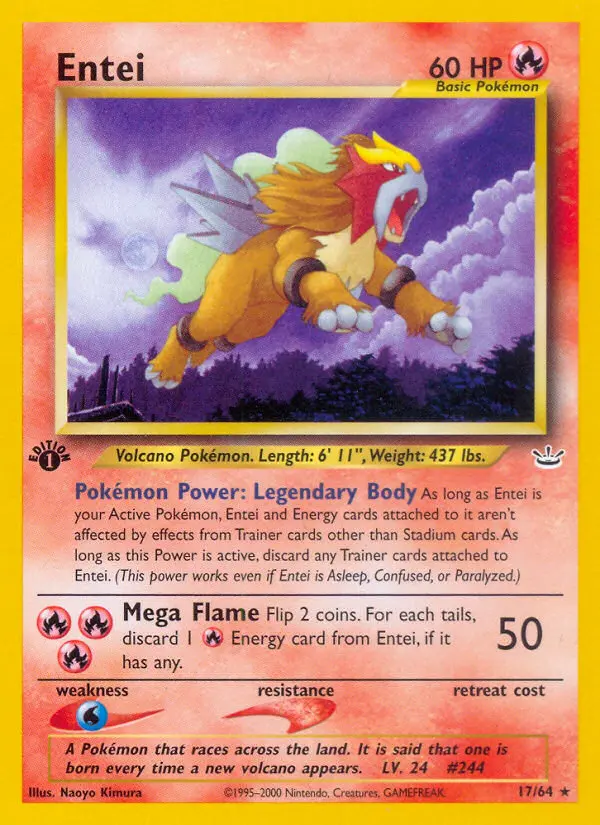 Card image of Entei