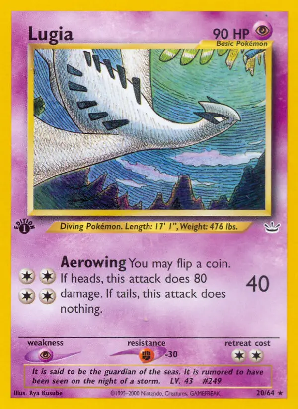 Card image of Lugia