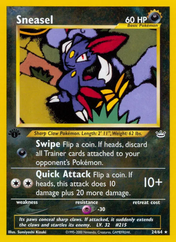 Card image of Sneasel