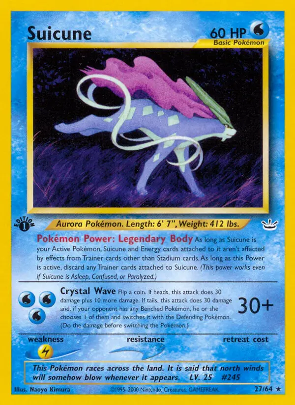 Card image of Suicune