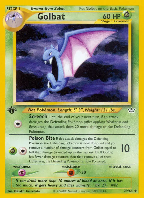 Card image of Golbat