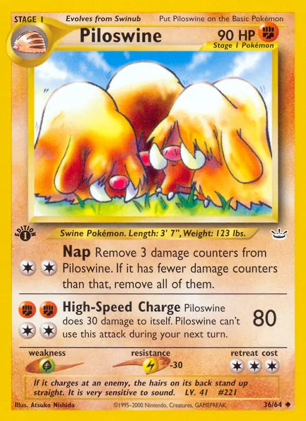 Card image of Piloswine
