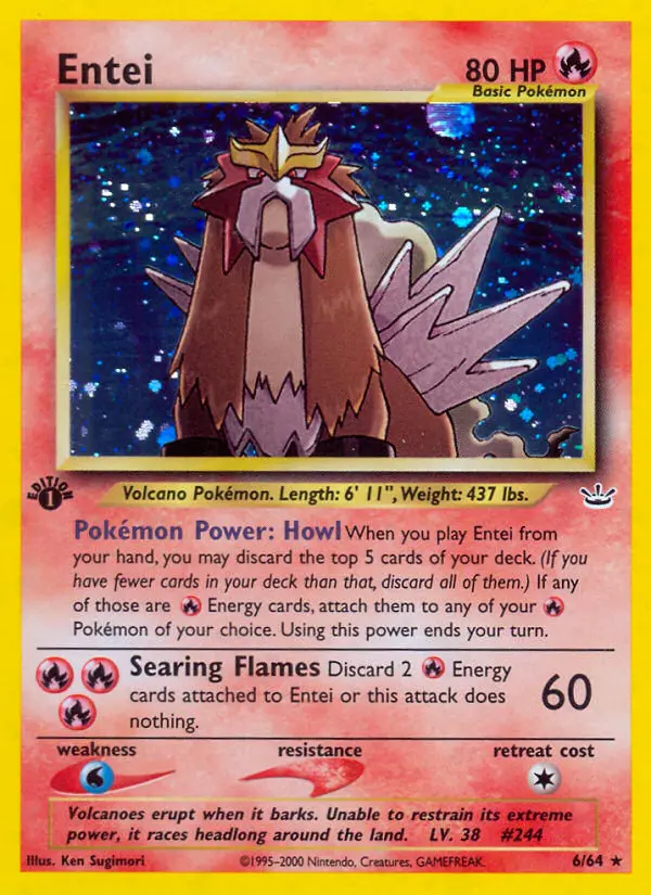 Card image of Entei