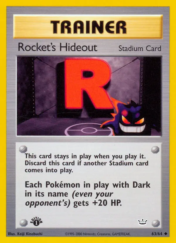 Card image of Rocket's Hideout