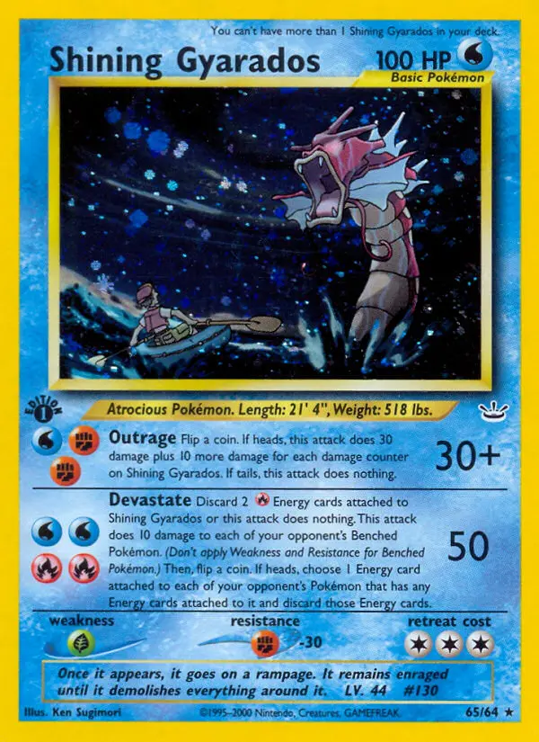 Card image of Shining Gyarados