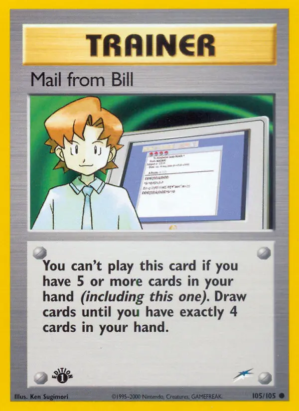 Card image of Mail from Bill