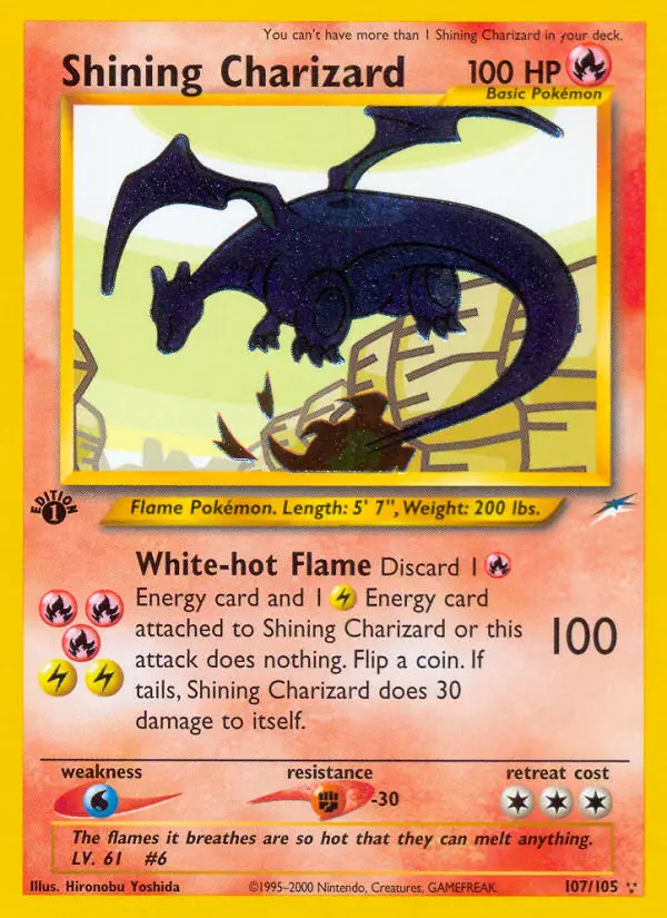 Card image of Shining Charizard