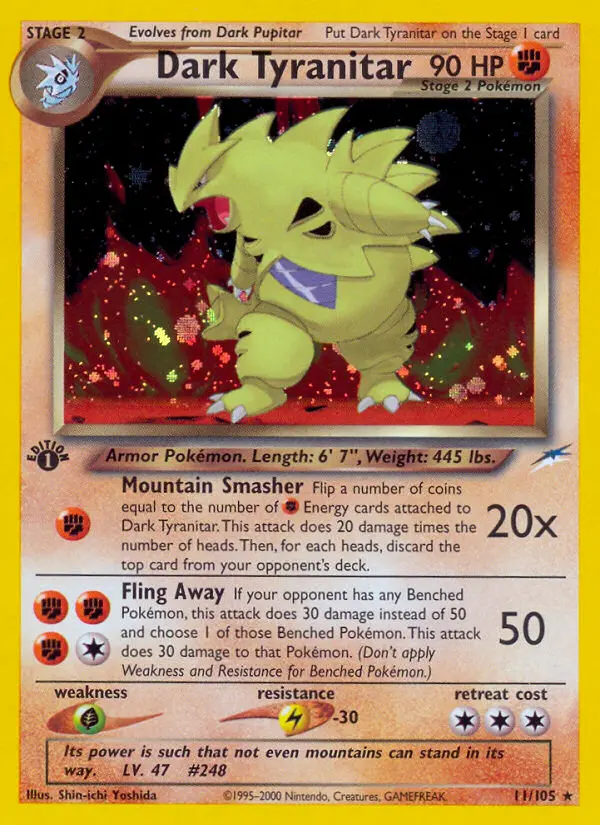 Card image of Dark Tyranitar
