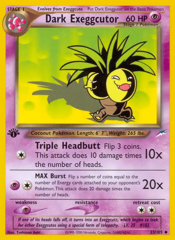 Card image of Dark Exeggutor