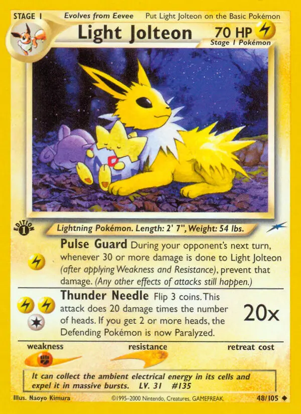 Card image of Light Jolteon