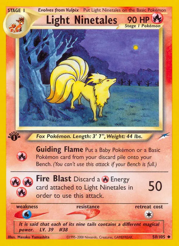 Card image of Light Ninetales