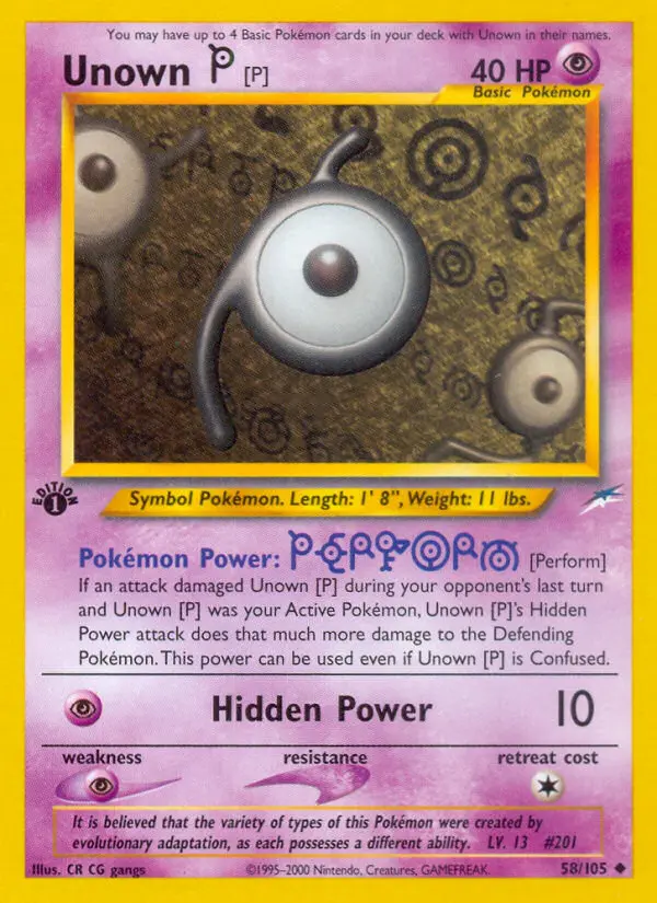 Card image of Unown [P]