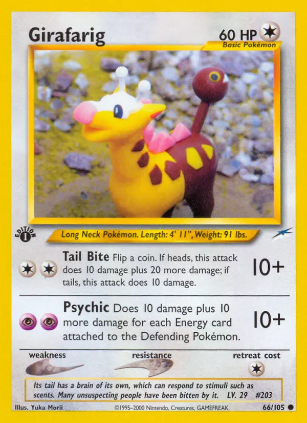 Card image of Girafarig