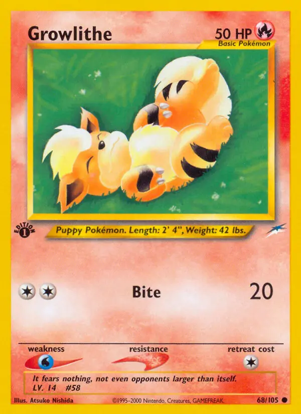 Card image of Growlithe