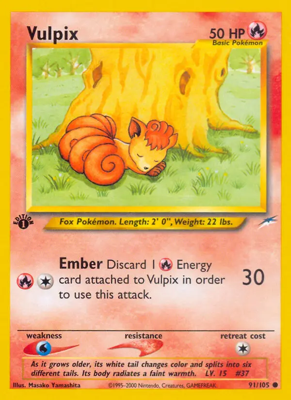 Card image of Vulpix