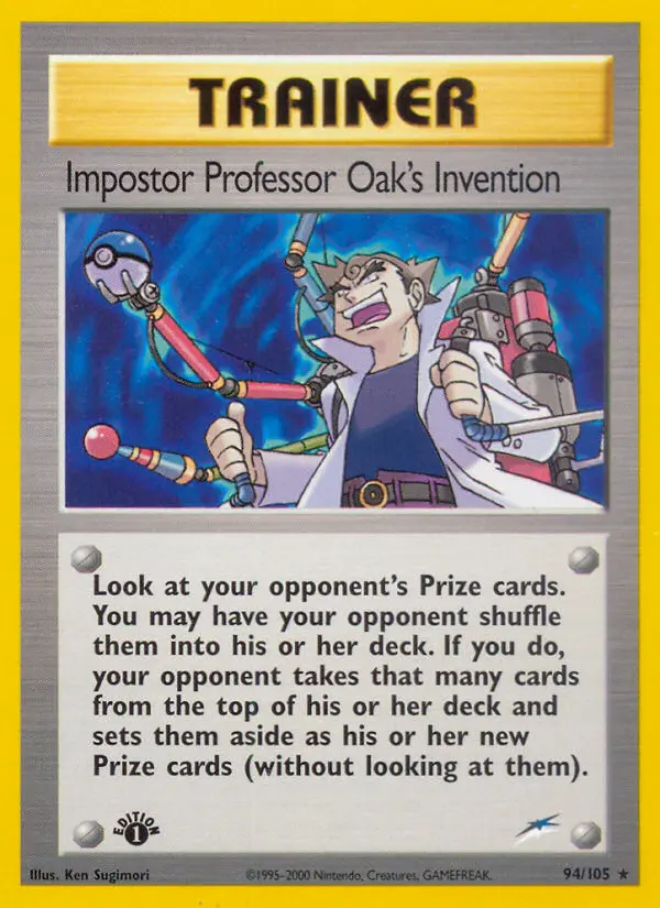 Card image of Impostor Professor Oak's Invention