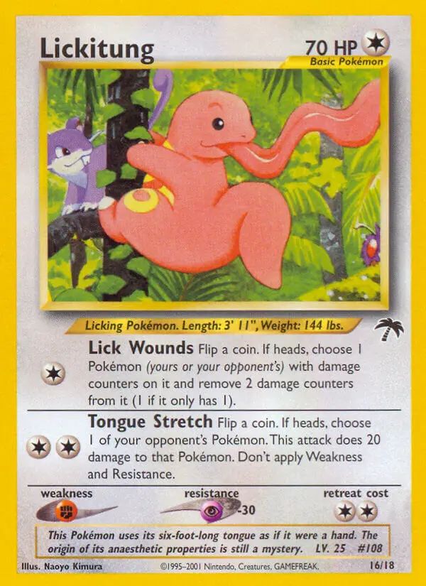 Card image of Lickitung