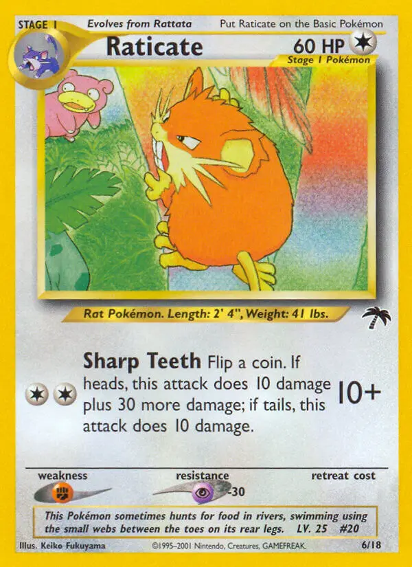 Card image of Raticate