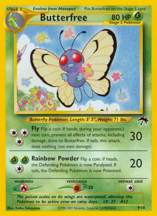 Card image of Butterfree