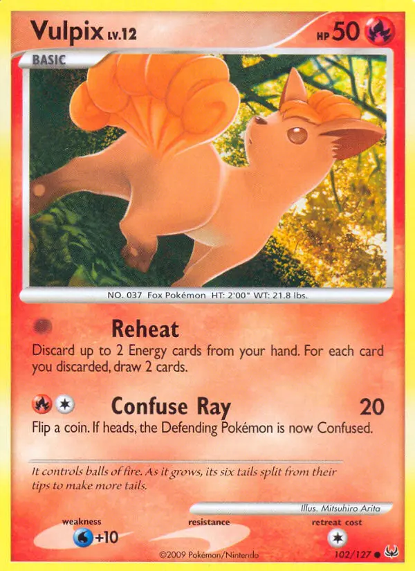 Card image of Vulpix