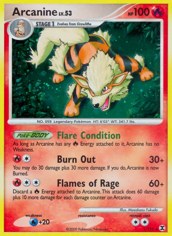 Card image of Arcanine