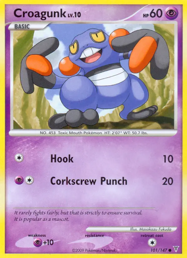 Card image of Croagunk