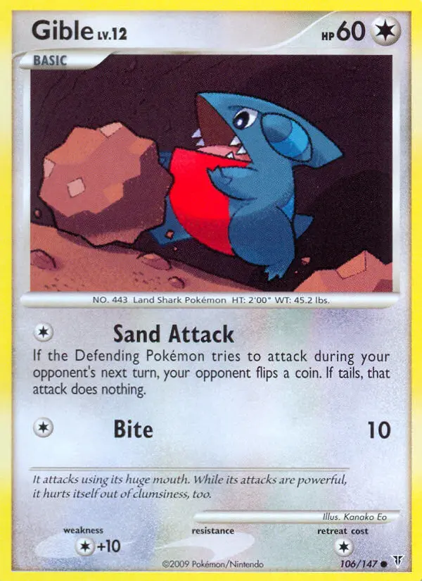 Card image of Gible