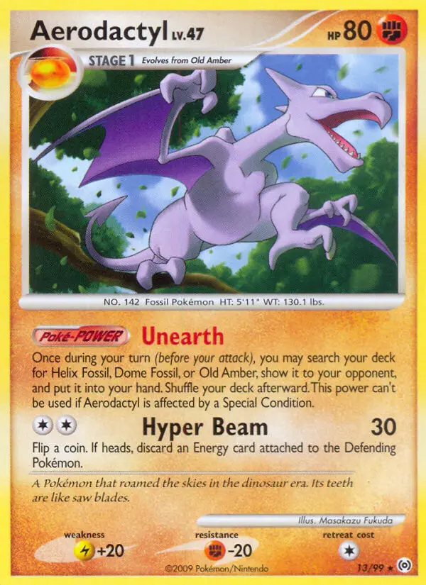 Card image of Aerodactyl