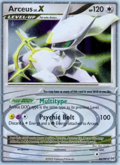 Card image of Arceus LV. X