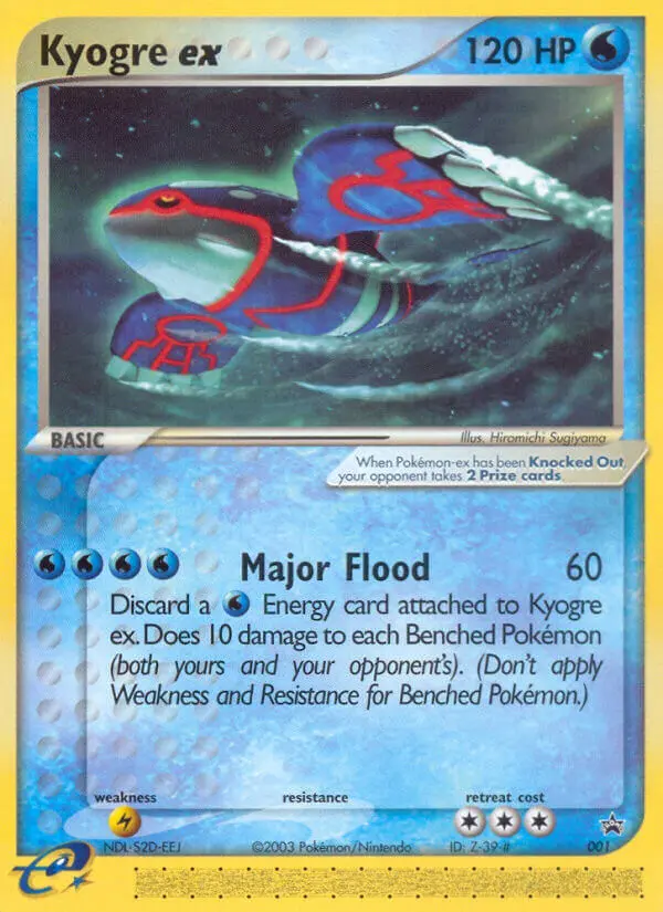 Card image of Kyogre ex