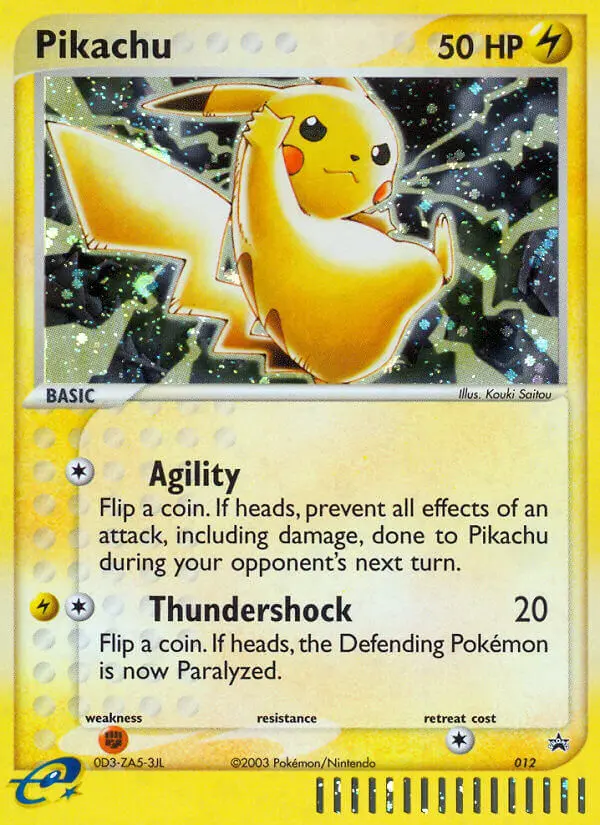 Card image of Pikachu