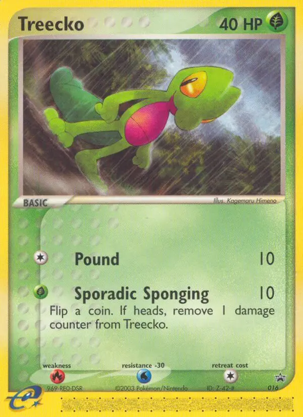 Card image of Treecko