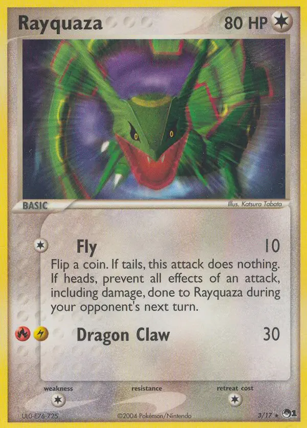 Card image of Rayquaza