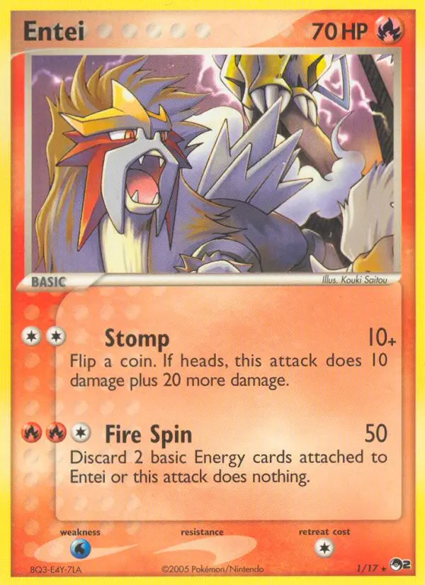 Card image of Entei