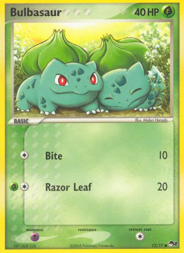 Card image of Bulbasaur
