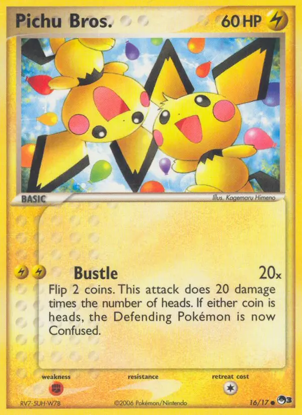 Card image of Pichu Bros.