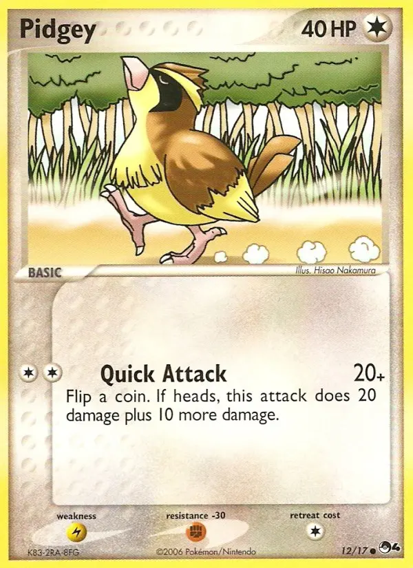 Card image of Pidgey