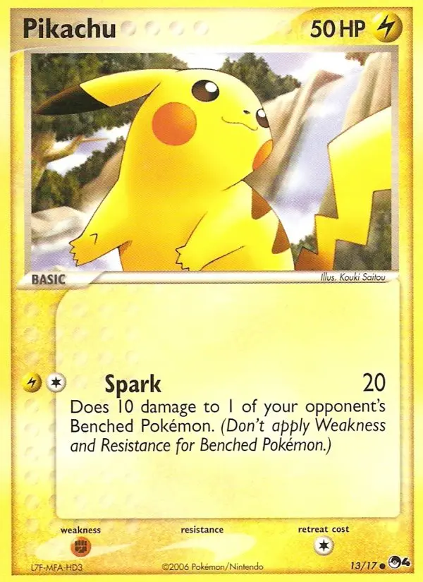 Card image of Pikachu